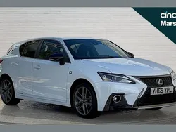White Used 2019 Lexus CT200h Sport Line Hatchback | £17,399 (Fair price)