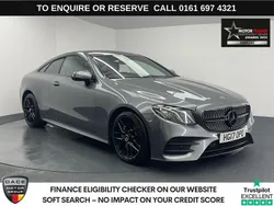 Grey Used 2017 Mercedes E220 AMG line Coupe | £16,270 (Good price)