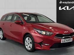 Red Used 2024 Kia Ceed 2 Estate | £17,490 (Fair price)