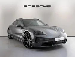 Volcano grey metallic Used 2024 Porsche Taycan 4S Sport Turismo Sedan | £82,835