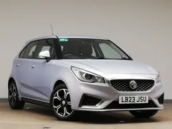 Silver Used 2023 MG MG3 Exclusive Hatchback | £11,498 (Fair price)