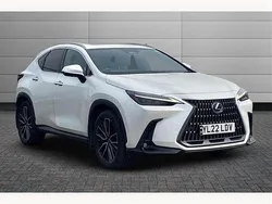 White Used 2022 Lexus NX450h+ SUV | £41,999 (A bit pricey)