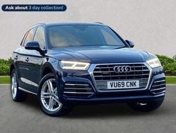 Blue Used 2019 Audi Q5 S-Line SUV | £23,226 (Good price)