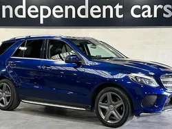 Blue Used 2017 Mercedes GLE350 AMG line Estate | £21,995 (Fair price)