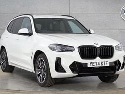 White Used 2024 BMW X3 M Sport SUV | £44,086 (Fair price)