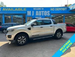 Silver Used 2021 Ford Ranger Wildtrack Pickup | £15,495