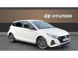 White Used 2023 Hyundai i20 N Line Hatchback | £16,027 (Fair price)