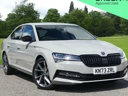 Grey Used 2023 Skoda Superb SportlinePlus Hatchback | £27,795 (A bit pricey)