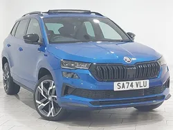 Blue Used 2024 Skoda Karoq SportLine SUV | £26,998 (Fair price)
