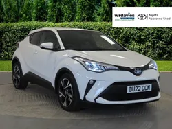 White Used 2022 Toyota C-HR Design SUV | £20,795 (Fair price)