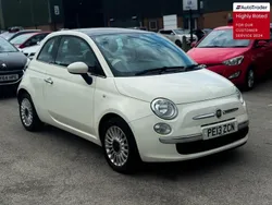 White Used 2013 Fiat 500 Lounge Hatchback | £2,890 (Good price)