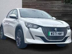 White Used 2022 Peugeot e-208 Allure Hatchback | £12,490 (Good price)