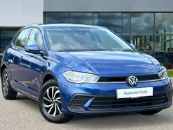 Reef blue metallic Used 2024 VW Polo Life Hatchback | £16,533 (Good price)