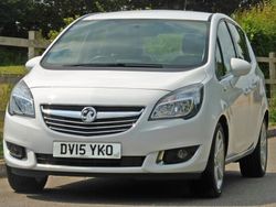 Glacier white Used 2015 Vauxhall Meriva MPV | £8,495 (Expensive)