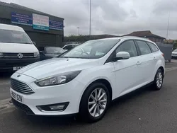 White Used 2018 Ford Focus Titanium Estate | £6,995 (Good price)