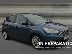 Blue Used 2018 Ford C-MAX Titanium MPV | £7,780 (Fair price)