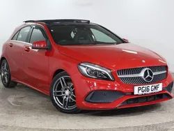 Red Used 2016 Mercedes A200 AMG line Hatchback | £14,475 (Fair price)