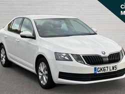White Used 2017 Skoda Octavia Hatchback | £7,683 (Fair price)
