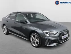 Grey Used 2023 Audi A3 S-Line Sedan | £22,099 (Fair price)