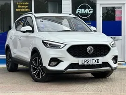 White Used 2021 MG ZS Exclusive Sedan | £14,250 (Fair price)