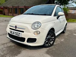 White Used 2014 Fiat 500 S Hatchback | £4,200 (Fair price)