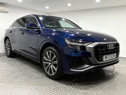 Blue Used 2022 Audi Q8 S-Line SUV | £40,995 (Fair price)