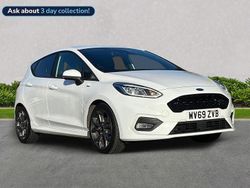 White Used 2019 Ford Fiesta ST-Line X Hatchback | £9,949 (Fair price)