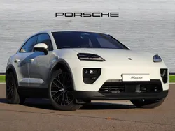 White New 2025 Porsche Macan 4 Electric SUV | £69,850