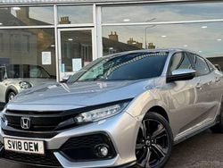 Silver Used 2018 Honda Civic Sport Hatchback | £14,400 (Fair price)