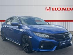 Blue Used 2019 Honda Civic Sport Hatchback | £16,836 (Fair price)