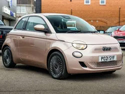 Gold Used 2021 Fiat 500e Passion Hatchback | £10,995
