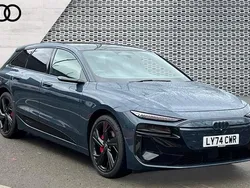 Blue Used 2025 Audi A6 e-tron Performance Estate | £60,579 (Super price)