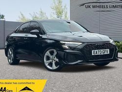 Black Used 2023 Audi A3 S-Line Sedan | £21,990 (Fair price)