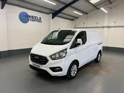 White Used 2021 Ford Transit Custom Limited Van | £16,790 (Good price)