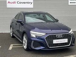 Blue Used 2022 Audi A3 S-Line Sedan | £22,290 (A bit pricey)
