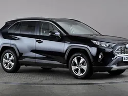 Black Used 2020 Toyota RAV4 Hybrid Design SUV | £22,477 (Fair price)