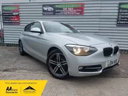 Silver Used 2014 BMW 120 Sport Line Hatchback | £5,590 (Fair price)