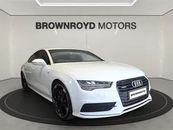 White Used 2016 Audi A7 Sportback Black Edition Hatchback | £18,990 (Fair price)