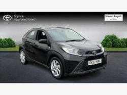 Black Used 2022 Toyota Aygo PURE Hatchback | £11,551 (Fair price)