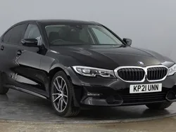 Black Used 2021 BMW 320 Sport Line | £23,700 (Fair price)