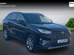 Black Used 2022 Toyota RAV4 Hybrid SUV | £27,547 (Fair price)