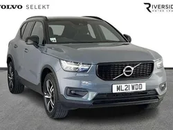 Thunder grey Used 2021 Volvo XC40 R-Design SUV | £20,390 (Fair price)