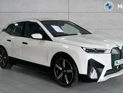 White Used 2022 BMW iX M Sport SUV | £30,401 (Good price)