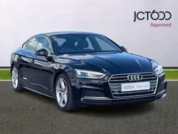 Black Used 2018 Audi A5 Sportback S-Line Hatchback | £13,289 (Good price)