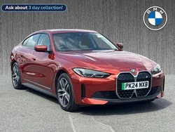 Orange Used 2024 BMW i4 Sport Line Sedan | £29,999 (Super price)