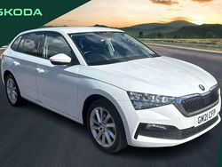 White Used 2021 Skoda Scala SE Hatchback | £13,899 (Fair price)