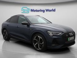 Blue Used 2022 Audi e-tron Black Edition SUV | £27,000 (Fair price)