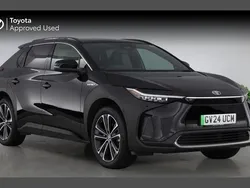 Eclipse black Used 2024 Toyota bZ4X Edition SUV | £28,790 (Fair price)