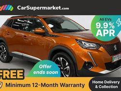Orange Used 2020 Peugeot e-2008 Allure SUV | £13,097 (Fair price)