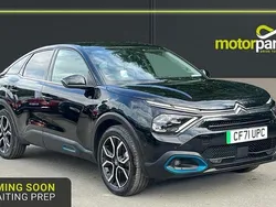 Black Used 2022 Citroën e-C4 Shine Hatchback | £11,989 (Good price)